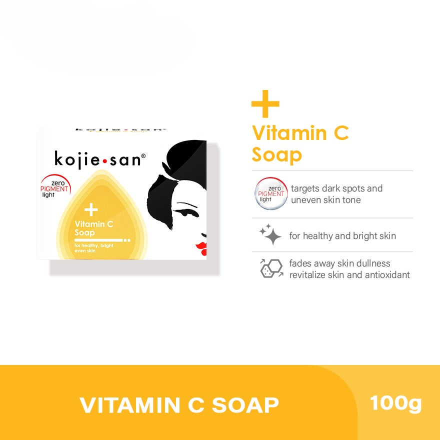 Kojie San Kojic + Vitamin C Soap - 100g