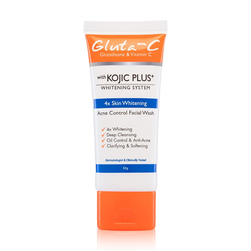 Gluta-C Kojic Plus & Glutathione Acne Control Facial Wash - 50g