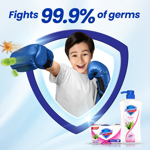 Safeguard FLORAL PINK with Aloe Body Bar Soap - 125g