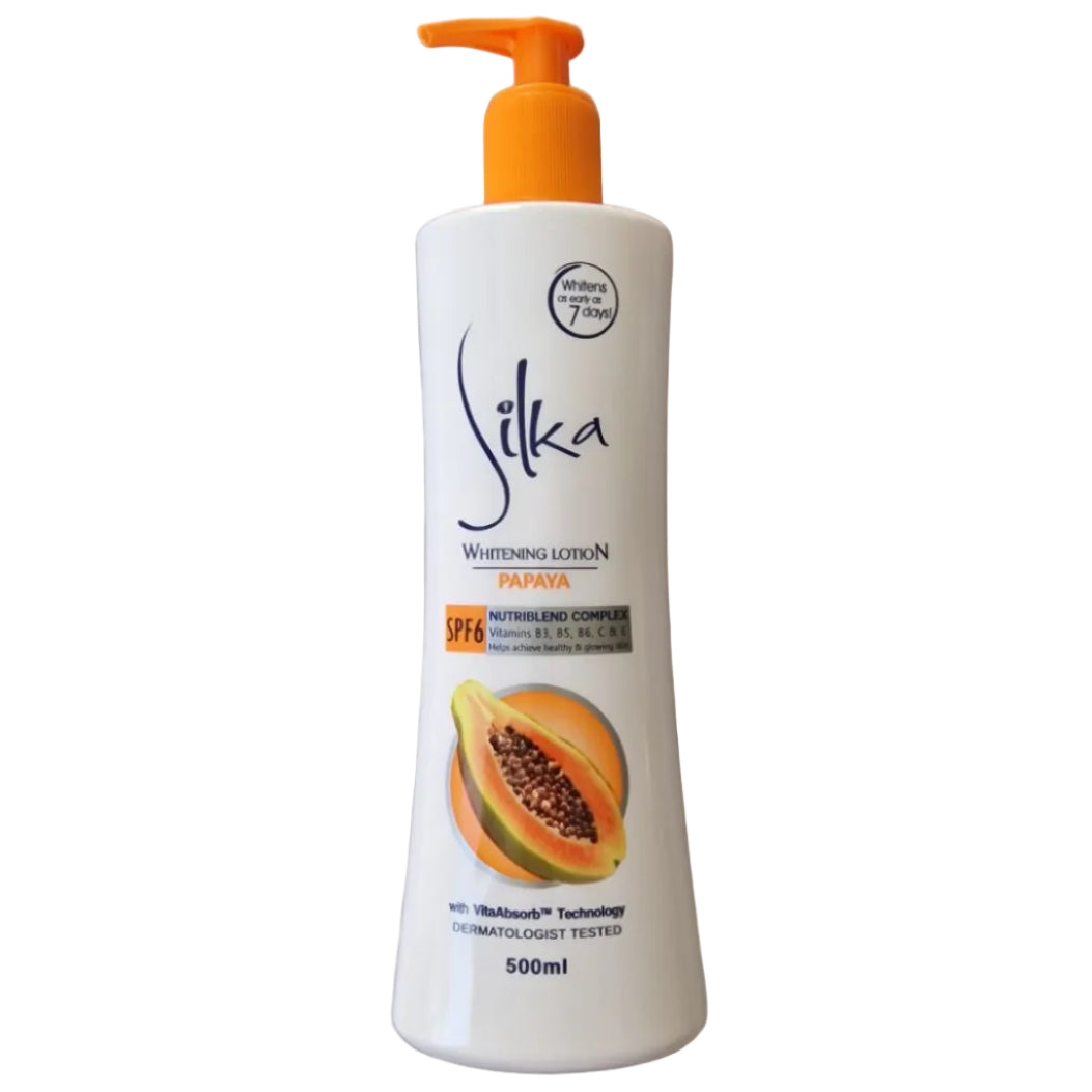 Silka Papaya Lotion with Pump - 500ml