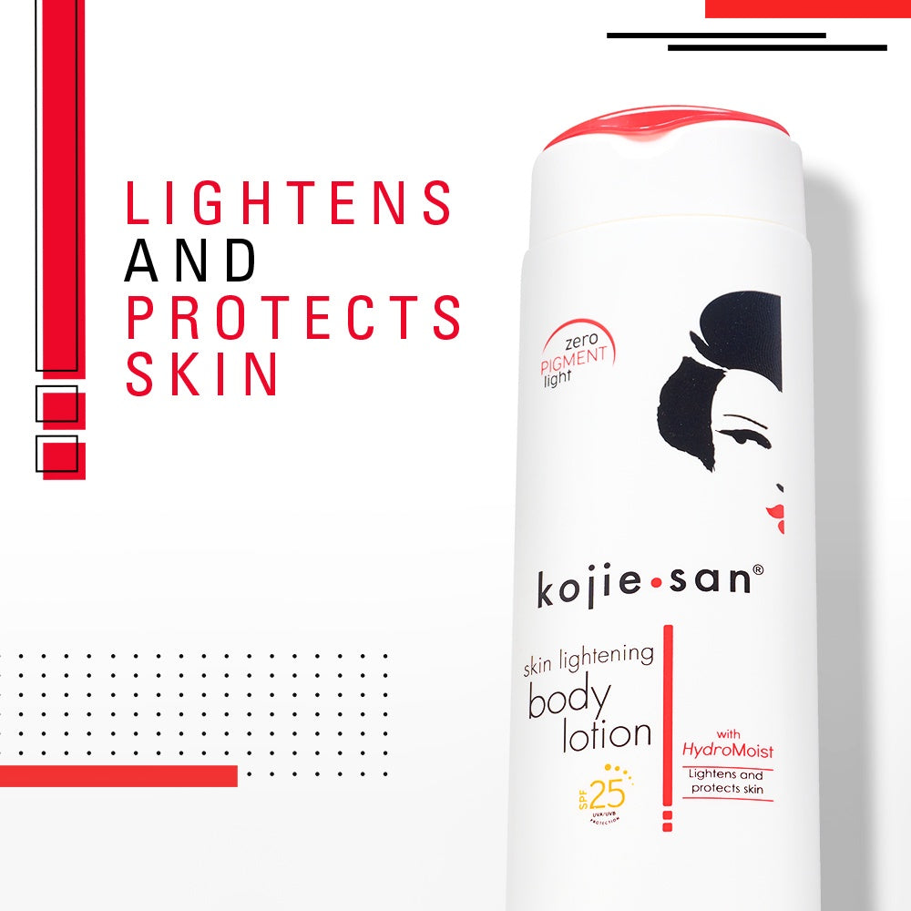 Kojie San Body Lotion with Hydromoist + SPF25 UVA/UVB - 250g