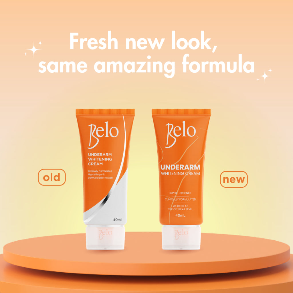 Belo Underarm Whitening Cream - 40ml Kojic Beauty London kojic acid soap, glutathione, tranexamic acid, arbutin, papaya extract, official stockist of kojie san.