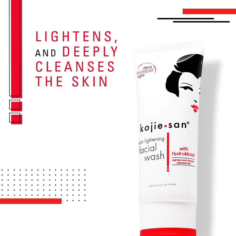 Kojie San Facial Wash with Hydromoist - 100g