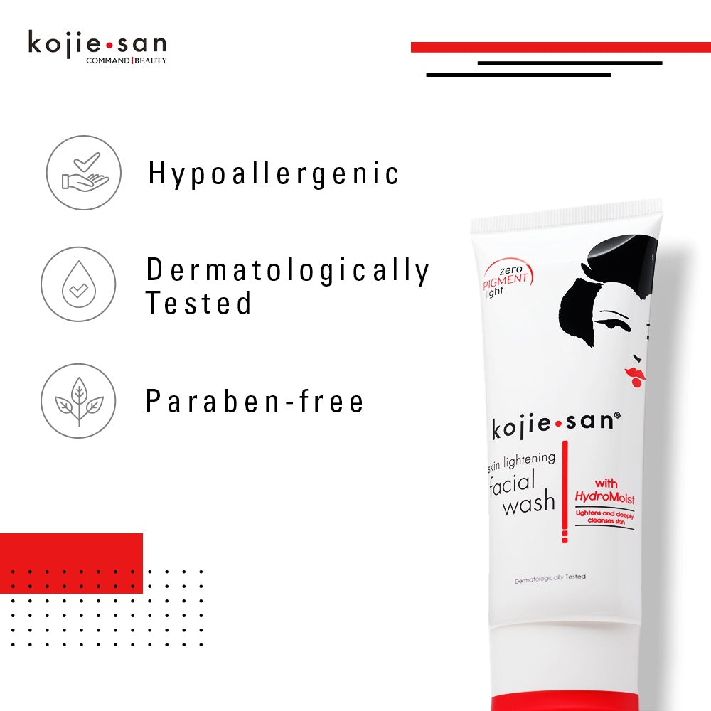 Kojie San Facial Wash with Hydromoist - 100g