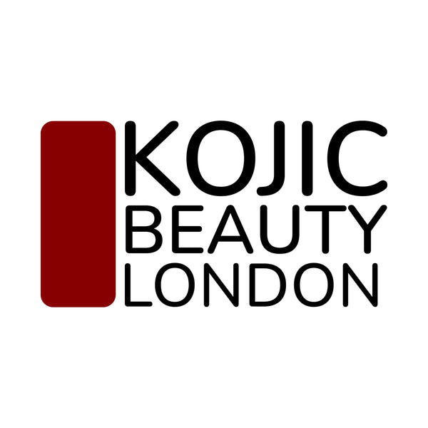 kojic beuaty london kojic acid soap official kojie san stockist logo