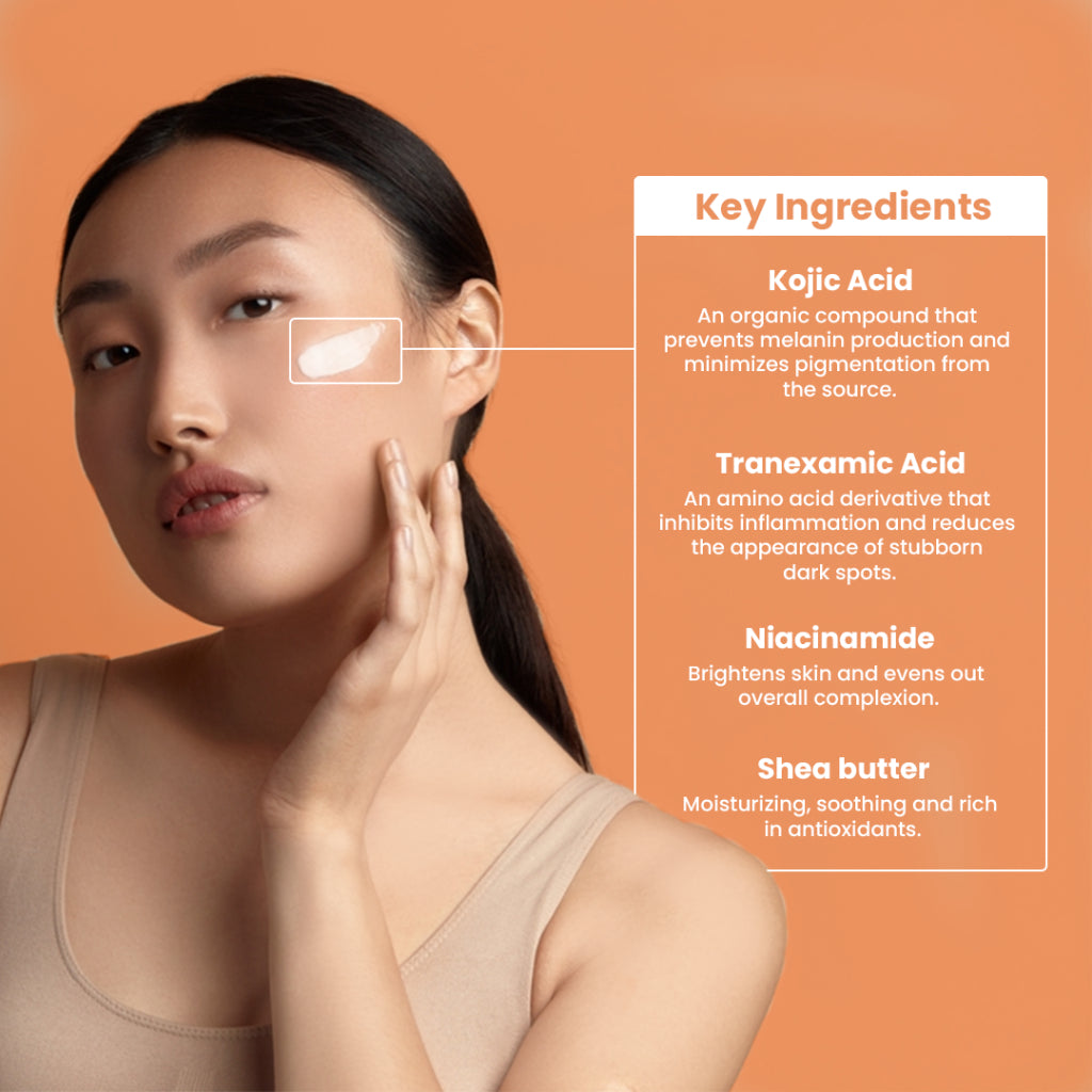 Belo Kojic Acid + Tranexamic Acid Face & Neck Cream SPF30 - 50g
