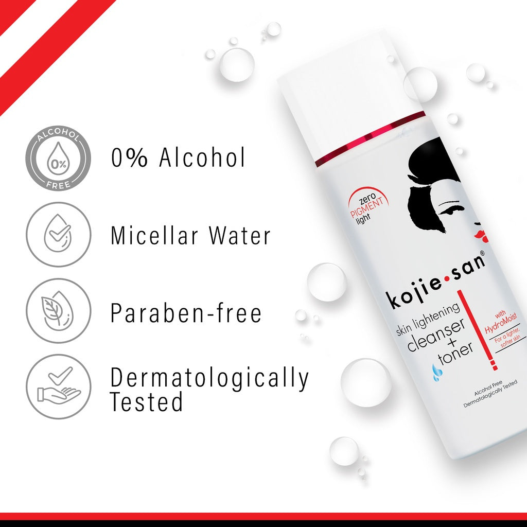 Kojie San Cleanser & Toner with Hydromoist - 100ml