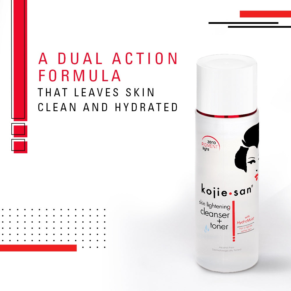 Kojie San Cleanser & Toner with Hydromoist - 100ml