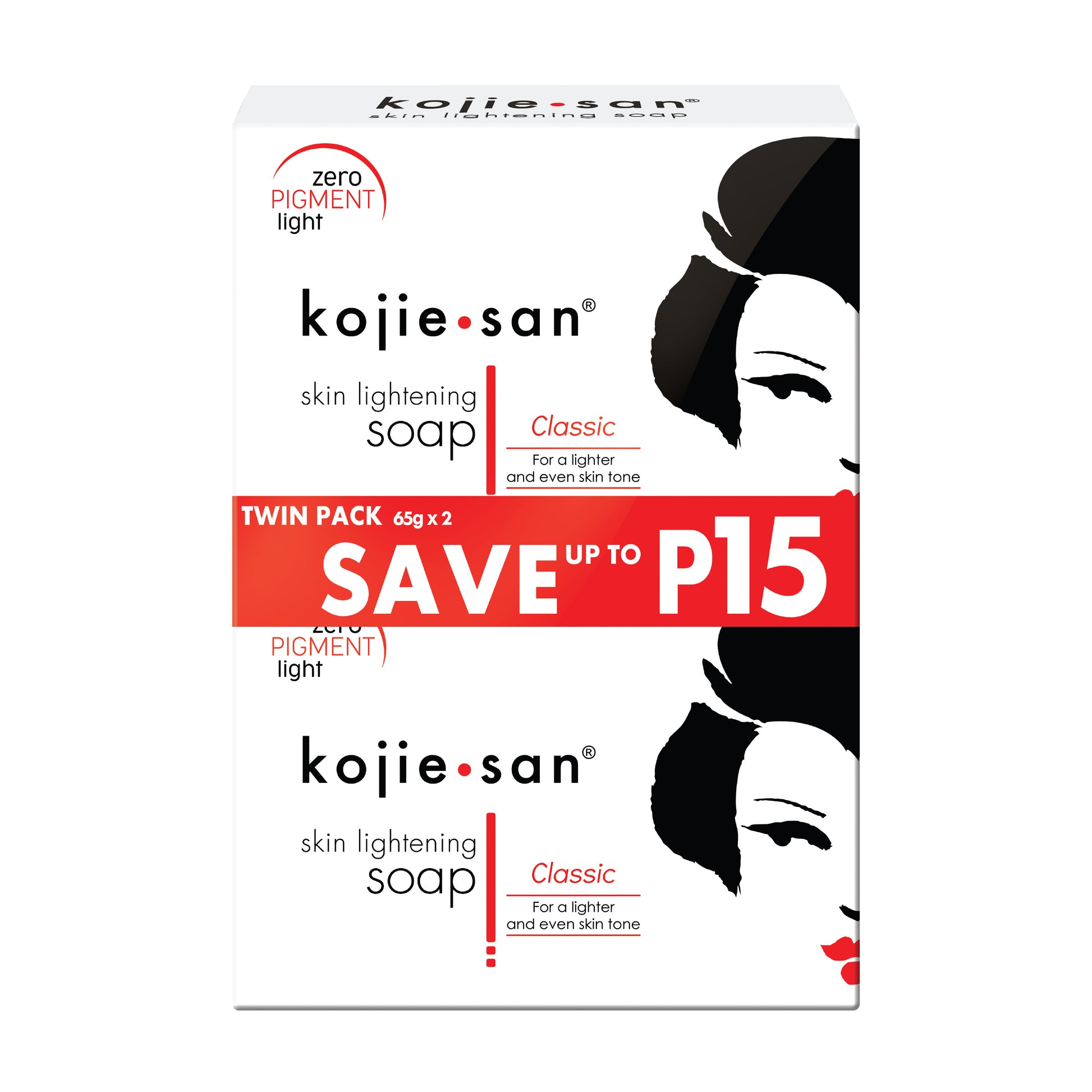Original Kojie San soap for skin lightening and hyperpigmentation care