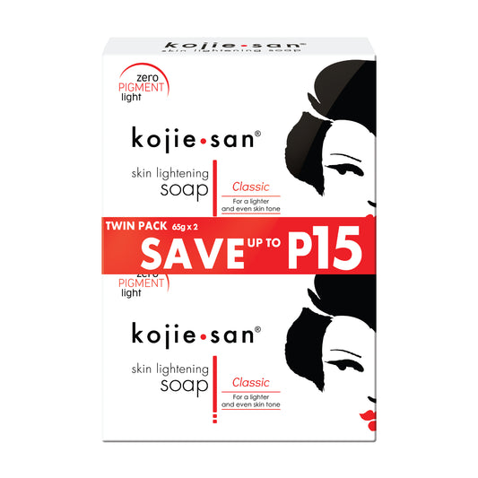 Original Kojie San soap for skin lightening and hyperpigmentation care