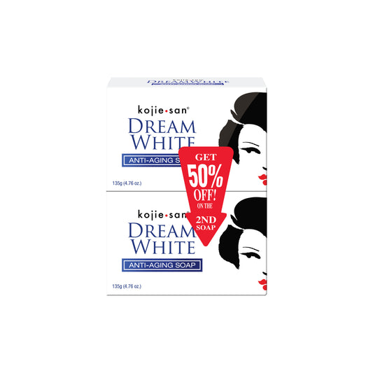 Kojie San Dream White Kojic Acid Soap - 135g x 2