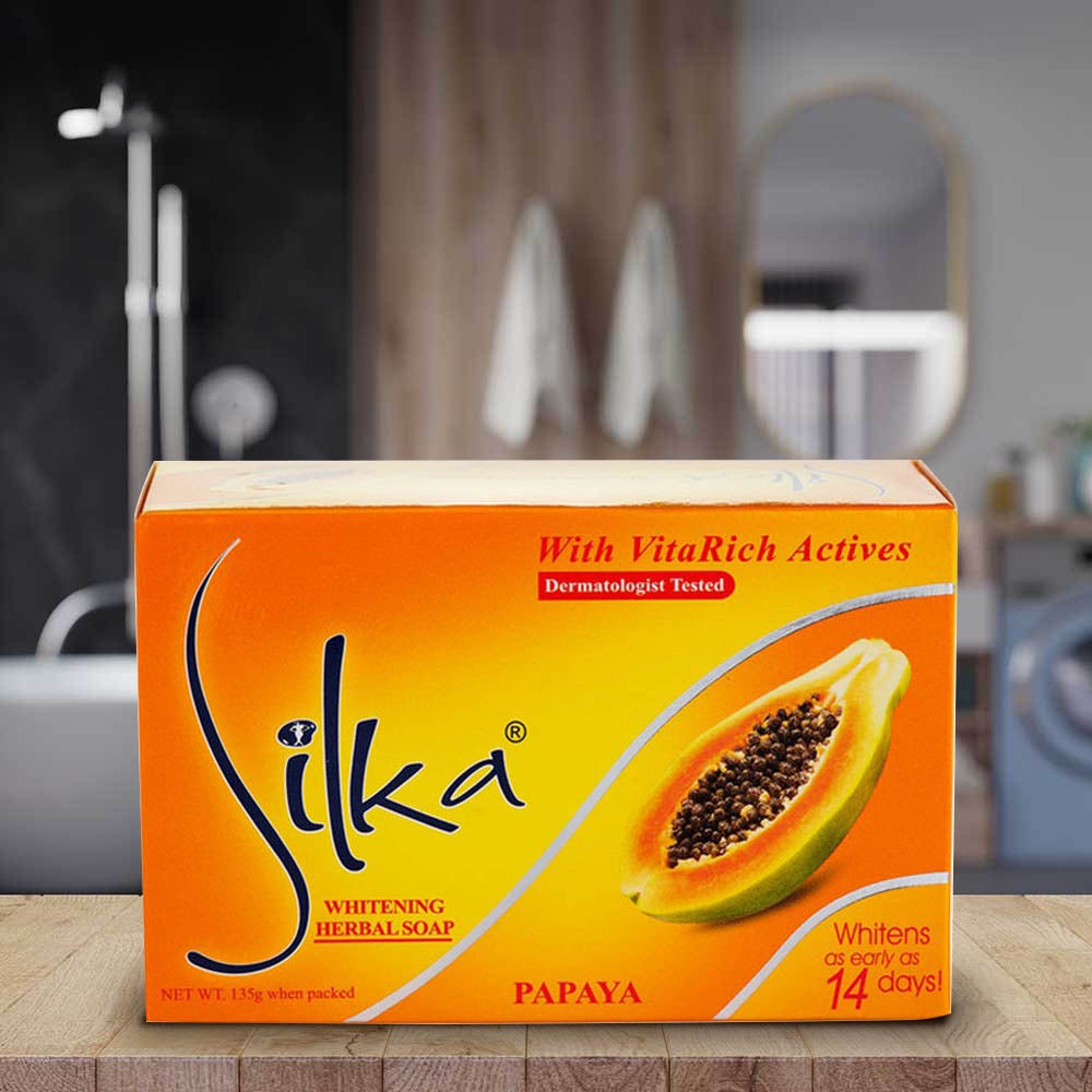 Silka Orange Papaya Soap - 135g