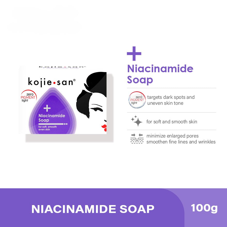 Kojie San Kojic + Niacinamide Soap - 100g