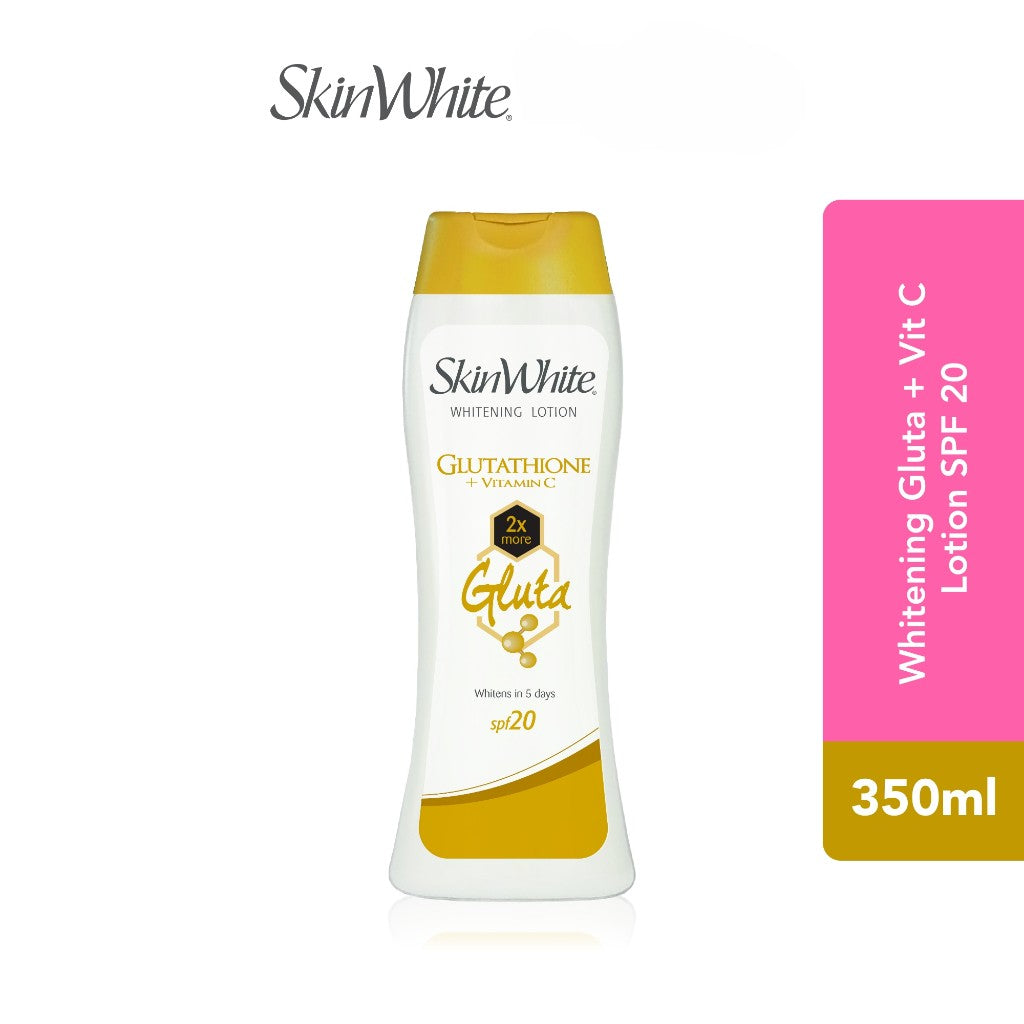 SkinWhite Glutathione & Vitamin C Lotion SPF20 - 350ml