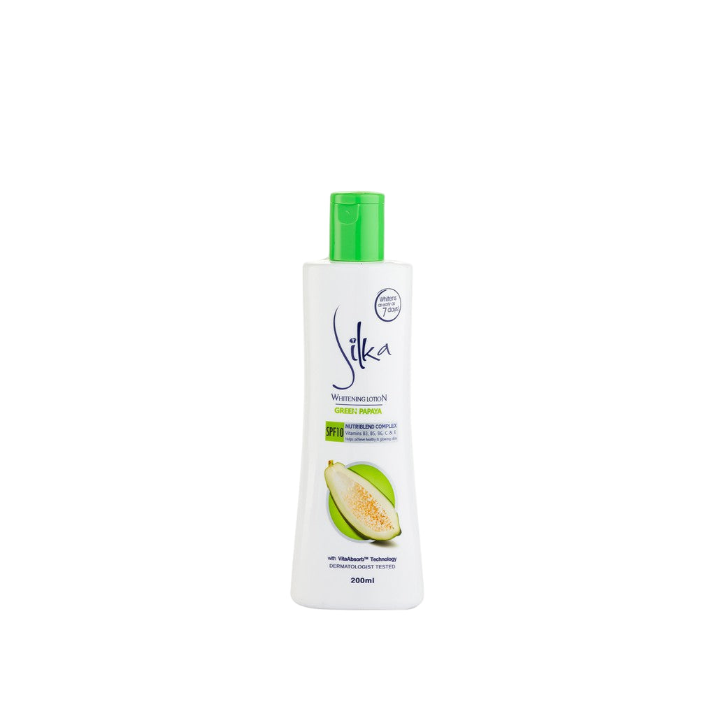 Silka GREEN Papaya Lotion SPF10 - 200ml