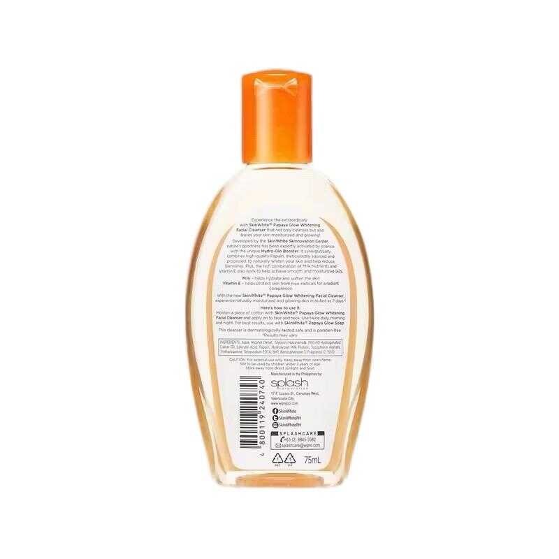 SkinWhite Papaya Glow Facial Face Cleanser - 135ml
