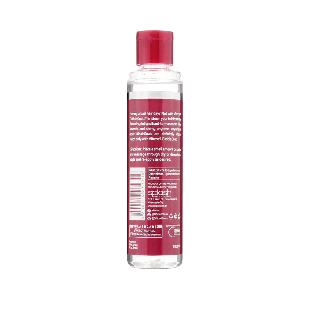 Vitress Cuticle Coat Classic Hair Care - 100ml