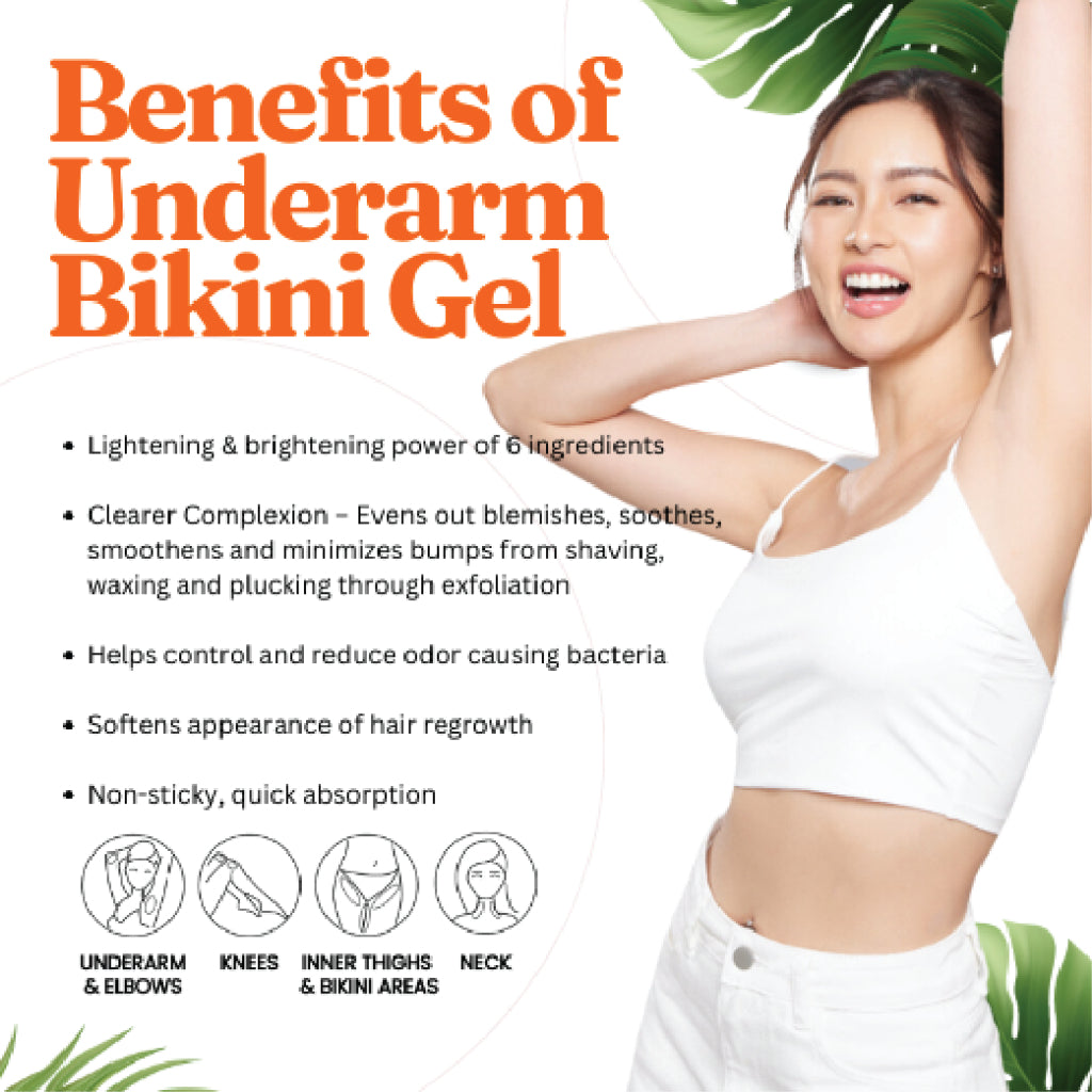 Gluta-C Glutathione & Vitamin C Underarm & Bikini Lightening Gel - 20ml