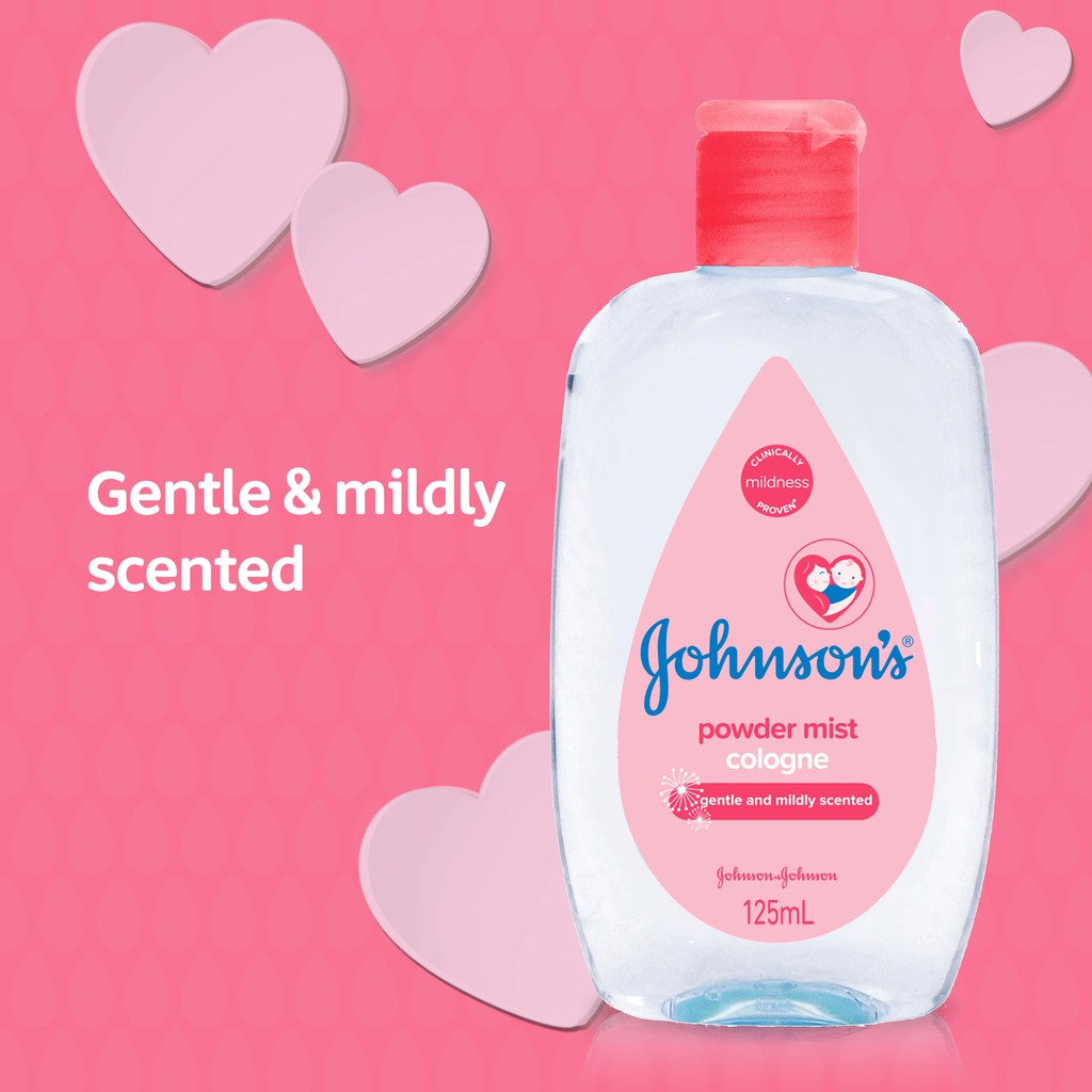 Johnson's POWDER MIST Baby Cologne - 125ml