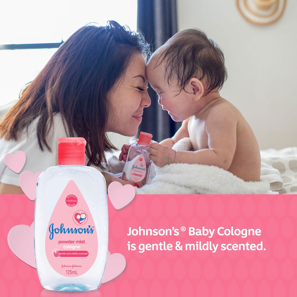 Johnson's POWDER MIST Baby Cologne - 125ml