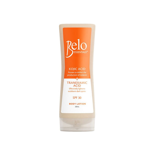 Belo Kojic Acid & Tranexamic Acid SPF30 Body Lotion - 200ml
