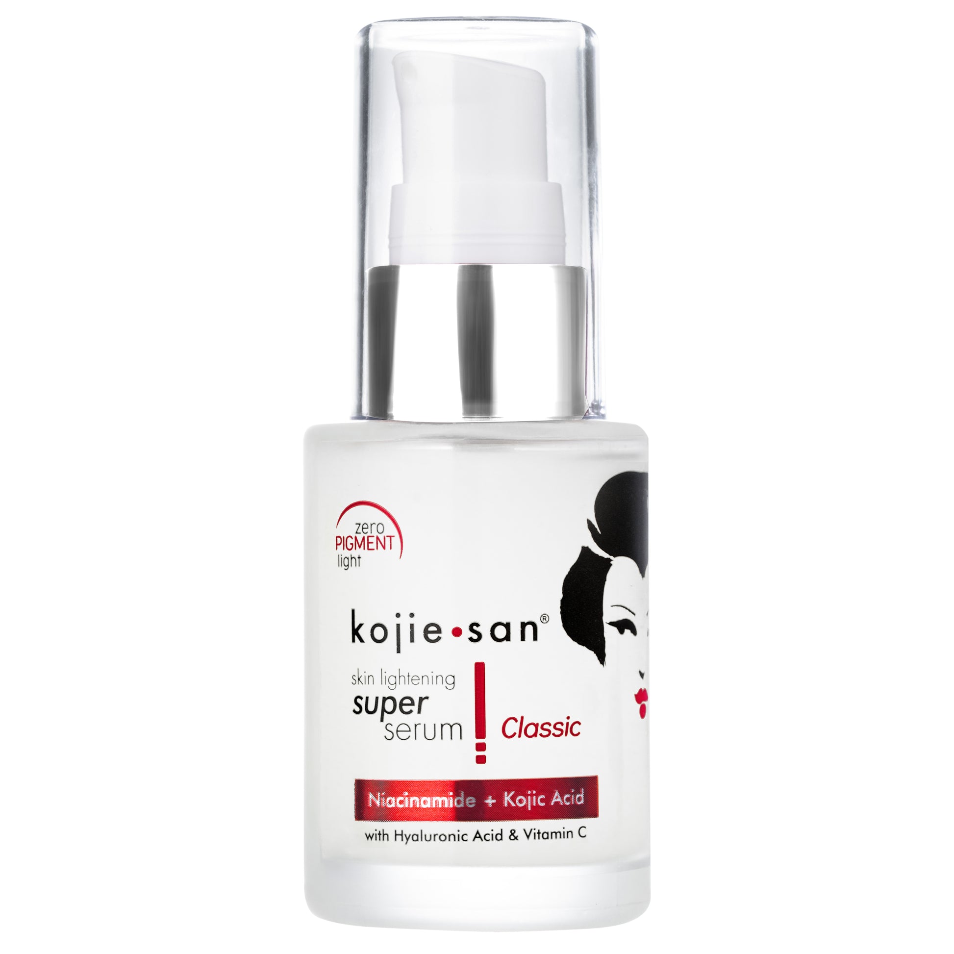 Kojie San Super Serum Classic - 30ml  Kojic Beauty London kojic acid soap, glutathione, tranexamic acid, arbutin, papaya extract, official stockist of kojie san.