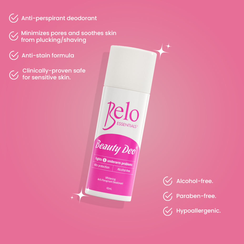 Belo Essentials Beauty Deo Anti-Perspirant Roll On Deodorant - 40ml
