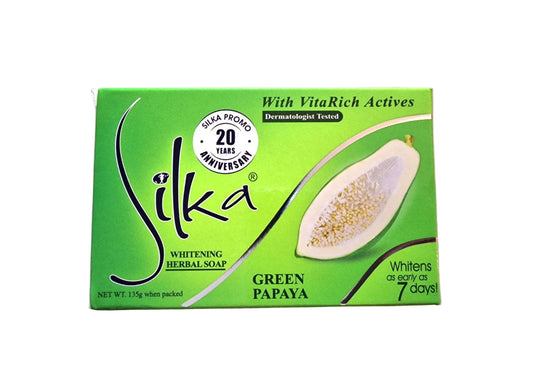Silka GREEN Papaya Soap - 135g