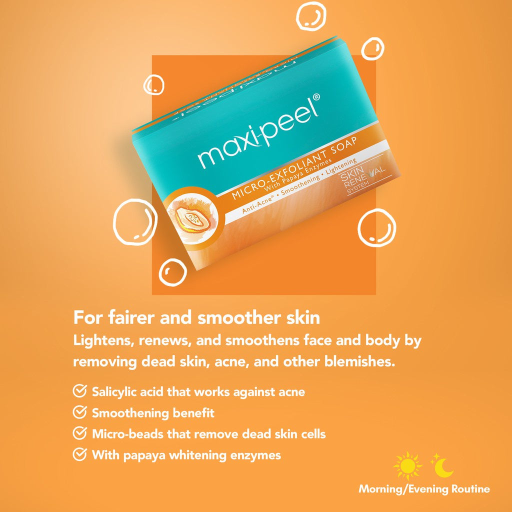 Maxi-Peel Micro-Exfoliant PAPAYA Soap - 125g