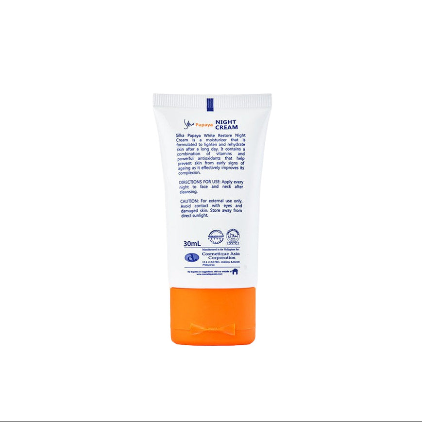 Silka Papaya Age Control Night Cream - 30ml