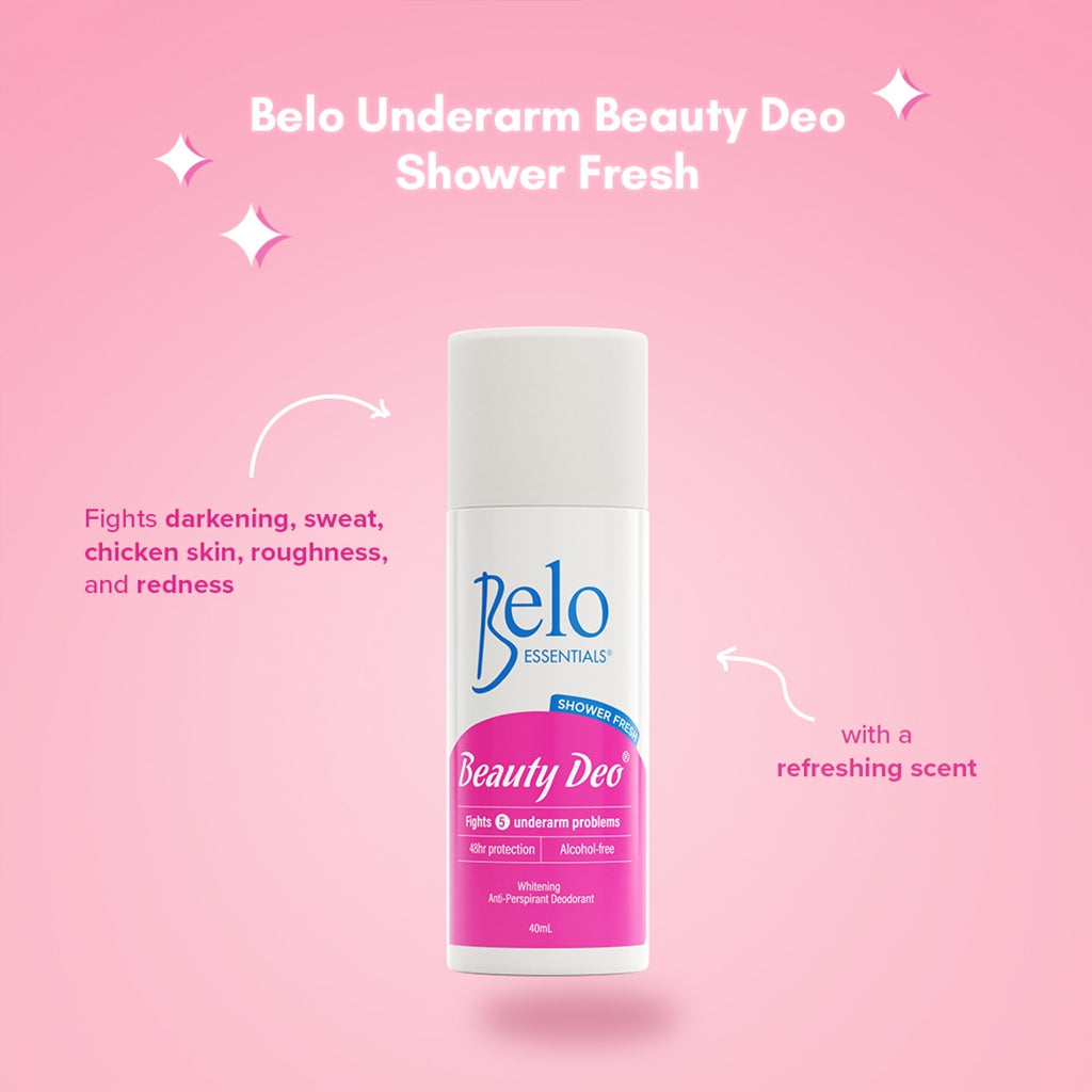 Belo Essentials SHOWER FRESH Anti-Perspirant Roll On Deodorant - 40ml
