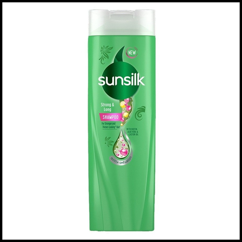 SunSilk STRONG & LONG Shampoo - 180ml