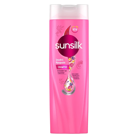 SunSilk SMOOTH & MANAGEABLE Shampoo - 180ml