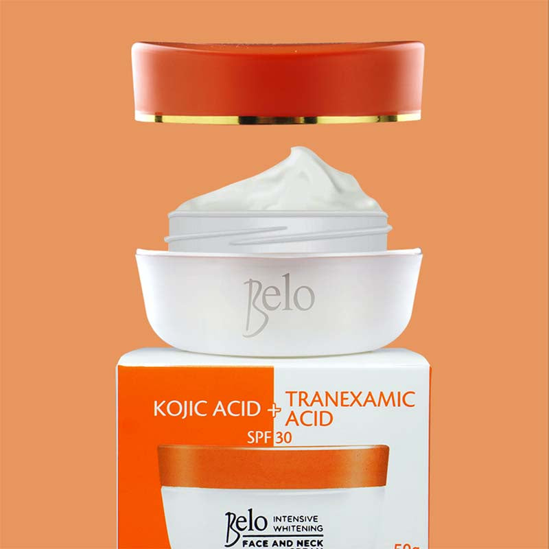 Belo Kojic Acid + Tranexamic Acid Face & Neck Cream SPF30 - 50g